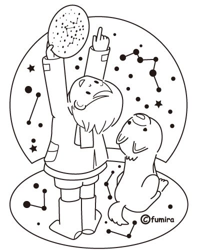 Astrologia kolorowanki
